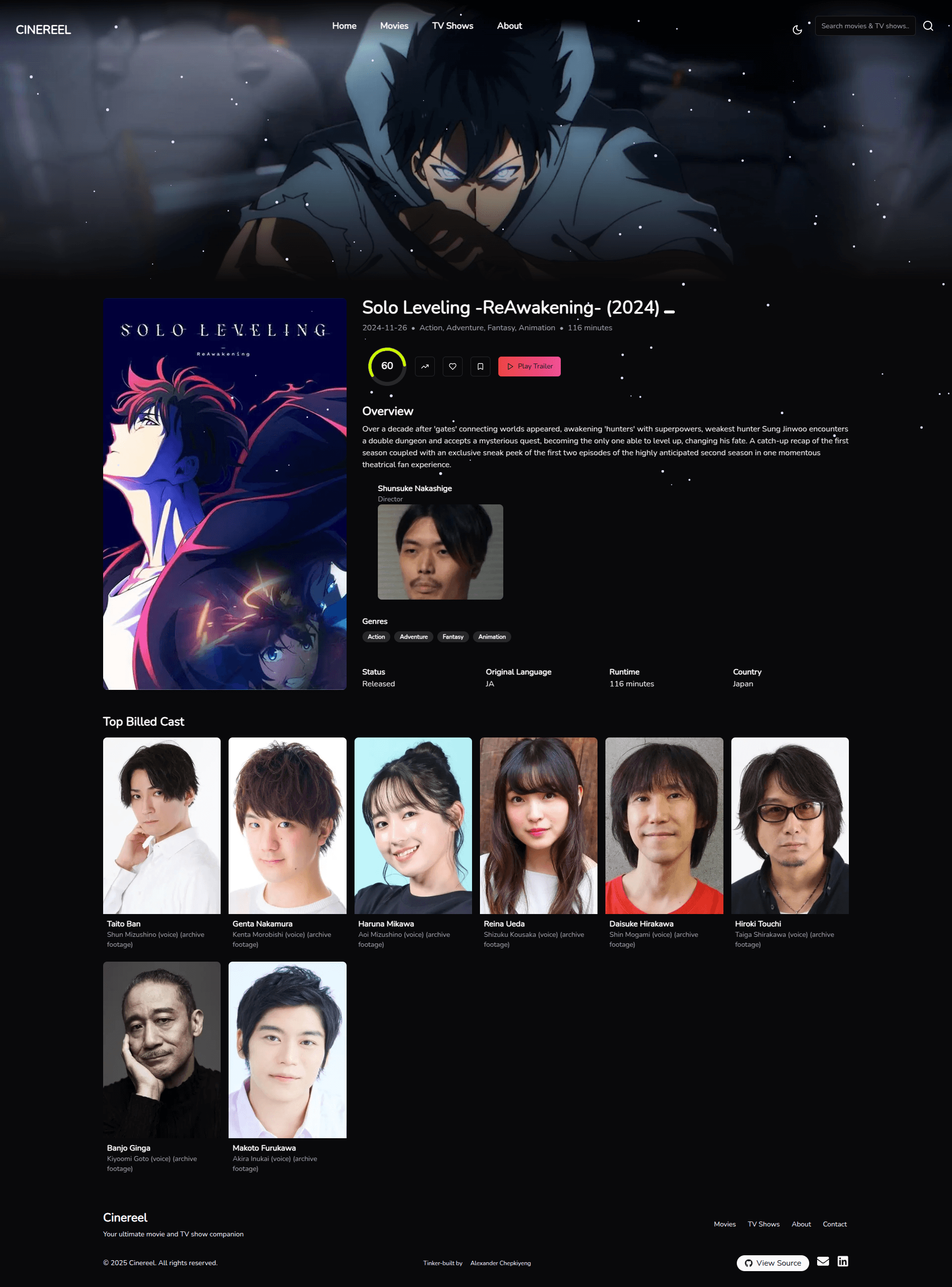 TV Show Details